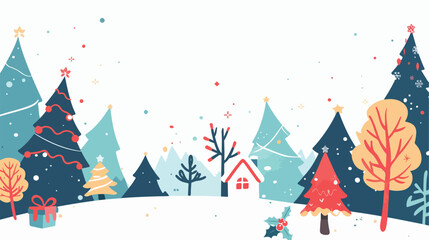 Beautiful Christmas background for desktop 