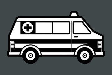 Vector design pf a ambulans  © AL