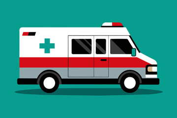 Vector design pf a ambulans  © AL