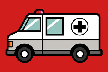 Vector design pf a ambulans  © AL