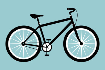 vector design of a bicycle 