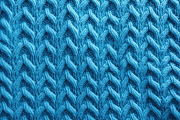 Soft Blue sweater pattern. Blue knit. Generate Ai