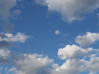 cloudy blue sky background