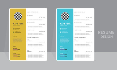 Resume Design.