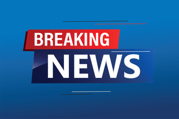 breaking news poster banner graphic design icon logo sign symbol social media website coupon

