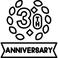 30th Anniversary Icon