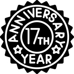 17th Anniversary Icon