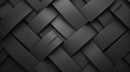 Fototapeta premium 3d rendering dark abstract geometric background