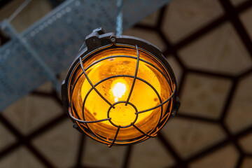 lantern on the ceiling