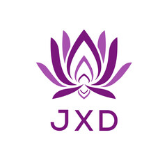 JXD  logo design template vector. JXD Business abstract connection vector logo. JXD icon circle logotype.
