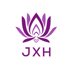 JXH  logo design template vector. JXH Business abstract connection vector logo. JXH icon circle logotype.

