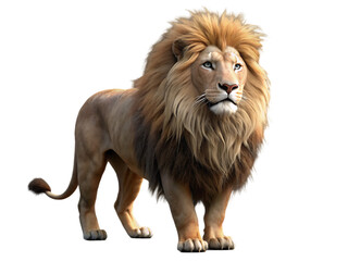 Obraz premium 3d cute lion