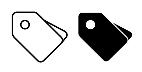 Versatile Retail Tags Icon Set for Effective Sales Promotions and Discount Displays