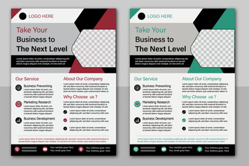 Marketing, business proposal, promotion, advertise, publication, cover page. new digital marketing flyer set. perfect for creative professional business, vector template, business flyer, brochure.	