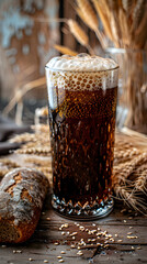 Traditional Kvas Drink: A Fusion of Taste and Gut Health Benefits - obrazy, fototapety, plakaty