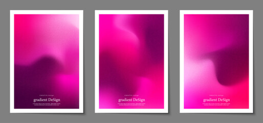 Magenta Halftone bright color background with Blurred gradient texture for cover design. Vector illustration for your graphic design brochure and posters.