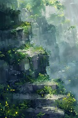 Simple minimalist 2d and 3d backgrounds