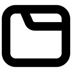 tab icon, simple vector design