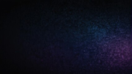 Obraz premium Luminous Twilight Dark Blue Purple Glowing Grainy Gradient Background with Black Noise Texture for Poster, Header, and Banner Design