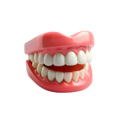 Obraz premium typodont tooth retainer 3d modeling
