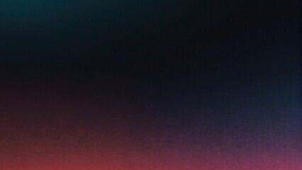 Obraz premium Neon Dreams Abstract Glowing Color Wave on Blue Pink Yellow Grainy Gradient Background, Dark Noise Texture for Poster Header Design