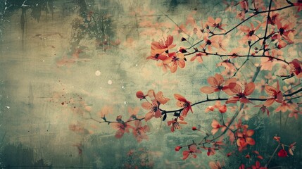 Vintage Background in Faded Colors - obrazy, fototapety, plakaty
