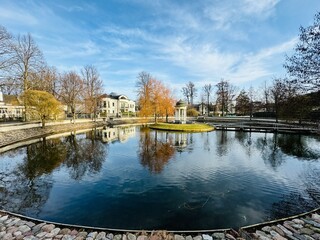 Fototapeta premium river in the park