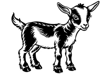 baby-goat-vector-illustration
