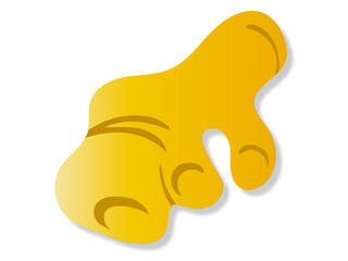 生姜のイラスト