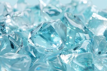 Obraz premium Crystal Clear A Monthly Celebration of Transparency Generative AI