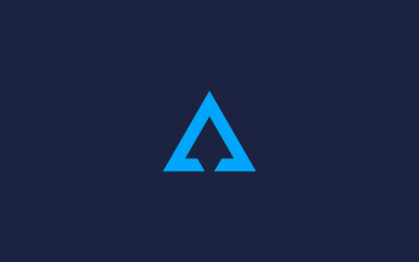 letter a with rocket logo icon design vector design template inspiration