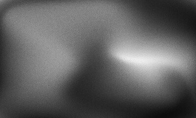 Grainy gradient background noise texture effect Black white grey noise texture backdrop, banner, poster, header, cover design.