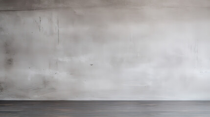 A detailed view of a smooth concrete wall, the subtle textures and shades of grey, perfect for a sleek and modern backdrop Ai Generative