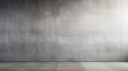 A detailed view of a smooth concrete wall, the subtle textures and shades of grey, perfect for a sleek and modern backdrop Ai Generative - obrazy, fototapety, plakaty