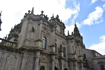 Fototapeta na wymiar Capilla de Santa Catalinaubicada en santiago de Compostela España