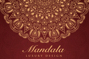Elegant luxury mandala pattern design, mandala decorative background, mandala greeting card invitation, circle pattern vector design. islamic pattern