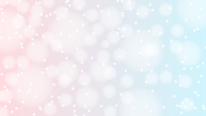 Spring bokeh background with sparkling particles