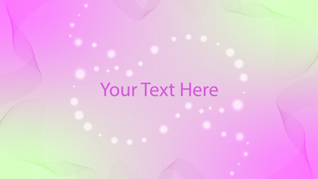 Delicate gradient background with glowing particles. Festive background