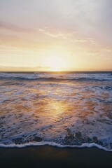Obraz premium sunset over the sea