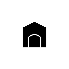 house glyph icon