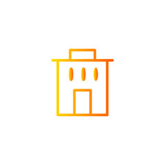 building gradient icon