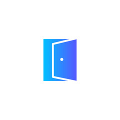 door gradient icon
