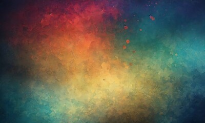 Fototapeta premium abstract gradient watercolor background texture and distressed vintage