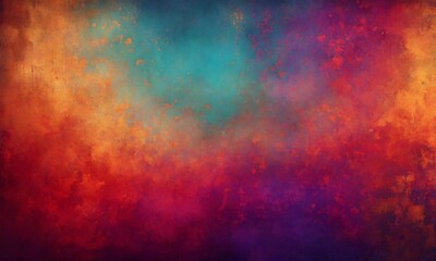Obraz premium abstract gradient watercolor background texture and distressed vintage