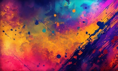 Fototapeta premium abstract grainy warm gradient with noise background, perfect for design wallpaper