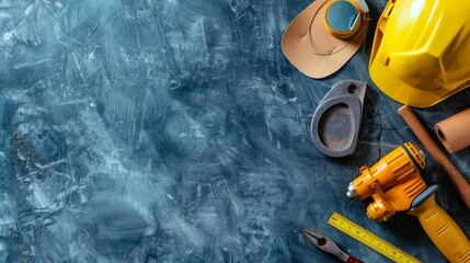 Labor day background concept with copy space. Happy Labor Day