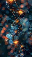 Blockchain validation, ethereal watercolor flow represents data integrity in the digital age