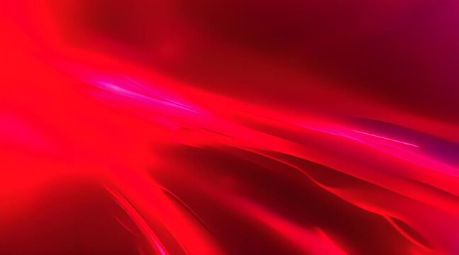 abstract red wave with light in dark background