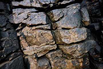 Rocks are naturally occurring solid aggregates of minerals, or in some cases, non-mineral solids...