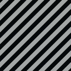 Seamless Black color Striped Background 45-degree